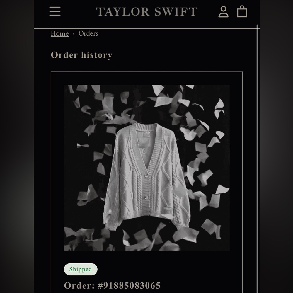Taylor Swift The Tortured Poets Department TTPD Cardigan Sweater
